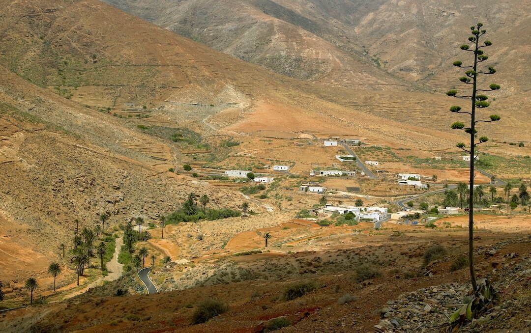 Entorno rural de la isla de Fuerteventura, Islas Canarias. Fotografía de Envato Elements.